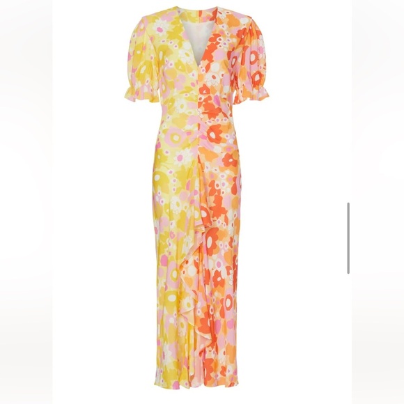 RIXO Ariel Colorblock Maxi Dress - Picture 5 of 5